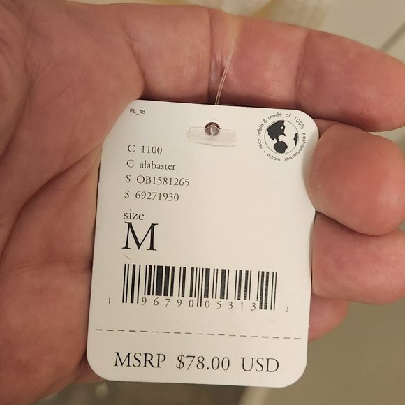 Free People Alabaster Sweater. NWT. Size Medium - Picture 7 of 14